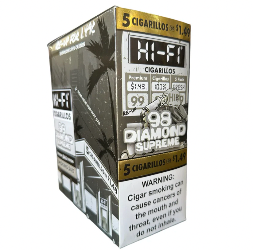 HIFI CIGARILLO 5/$1 DIAMOND 15/5 PK - Chase Cash & Carry
