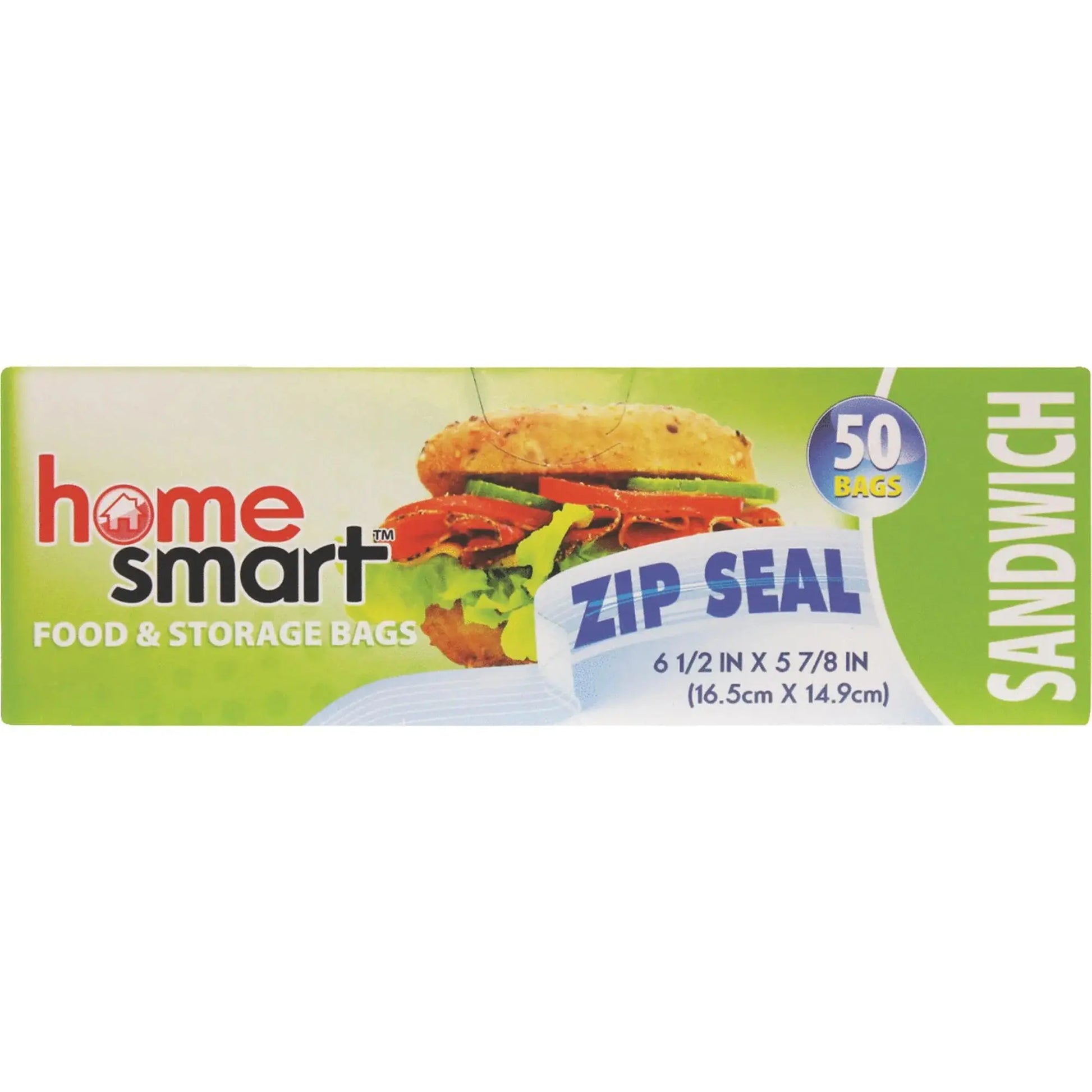HOME SMART SANDWICH BAG 24CT