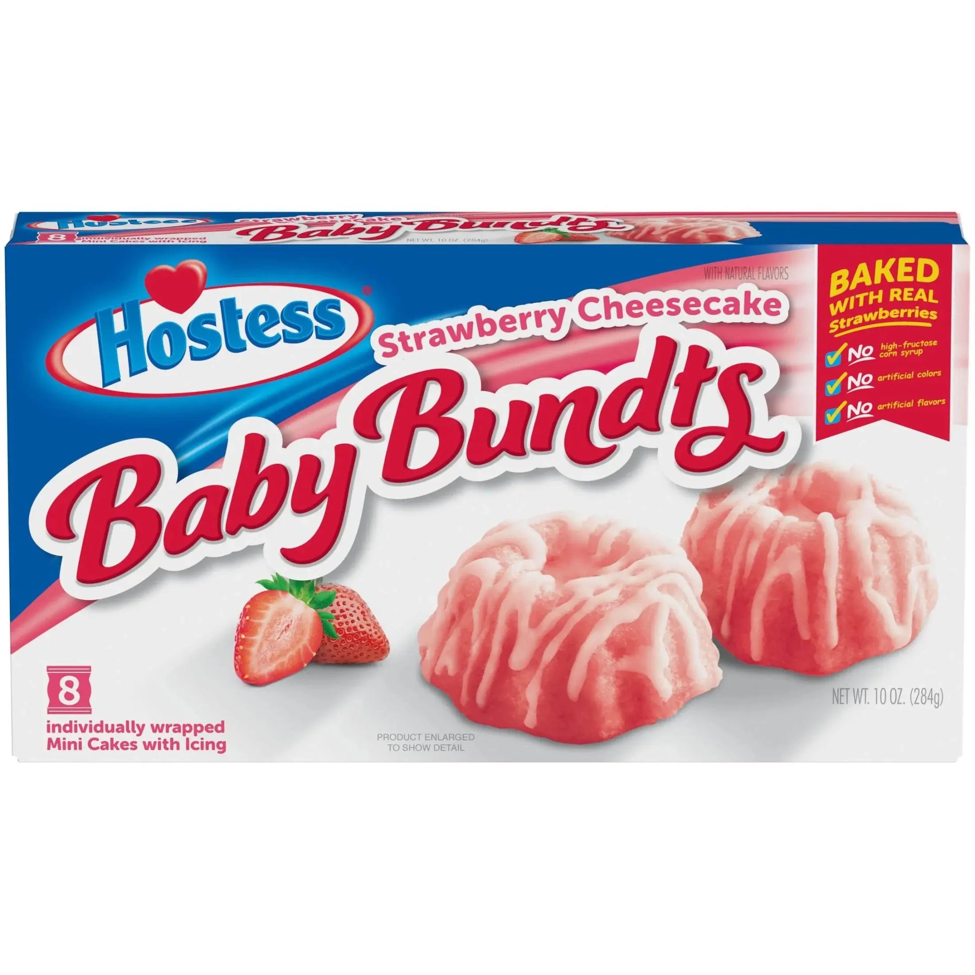 HOSTESS BABY BUNDTS STRBRY CHEEZECAKE6CT