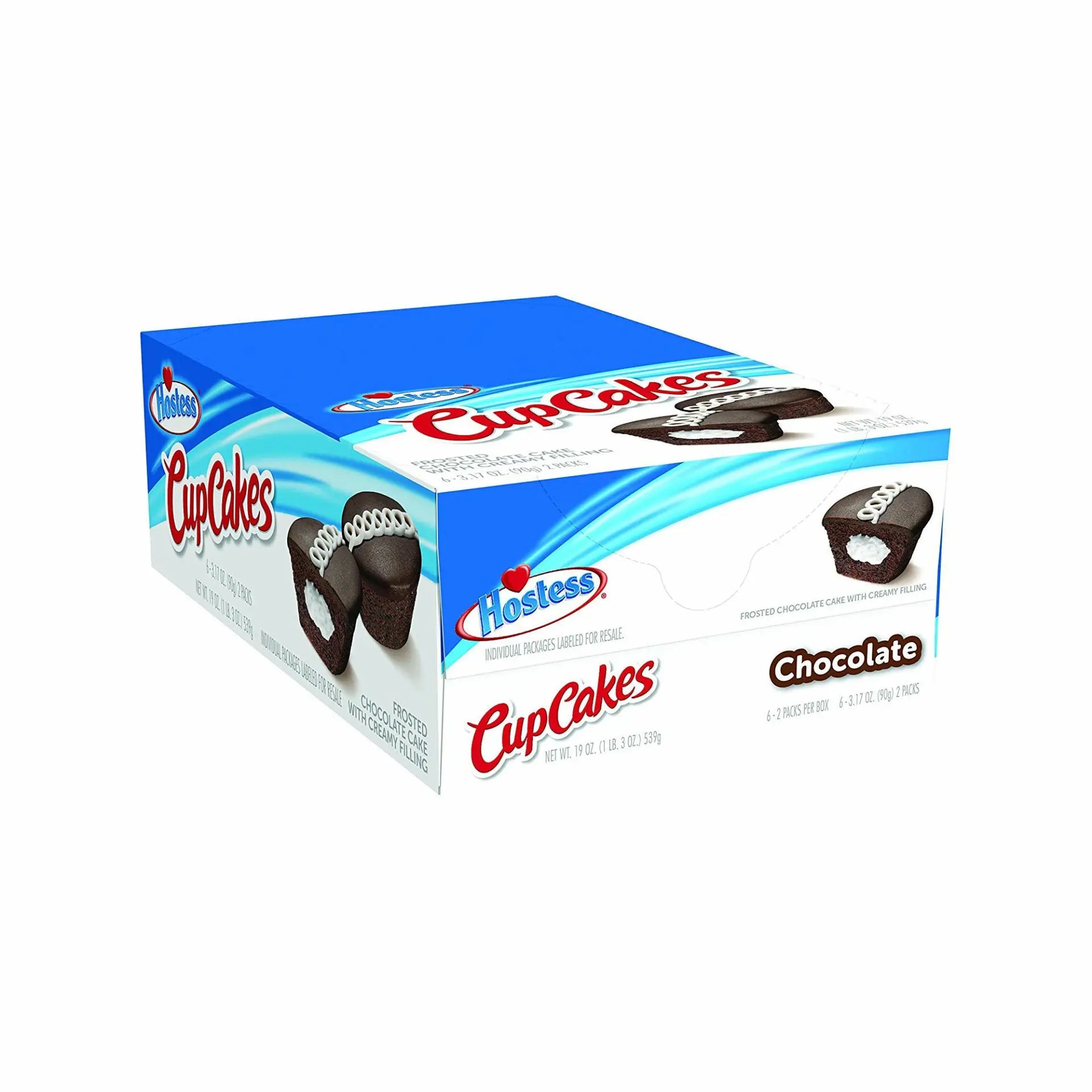 HOSTESS CUPCAKES CHOC 6CT