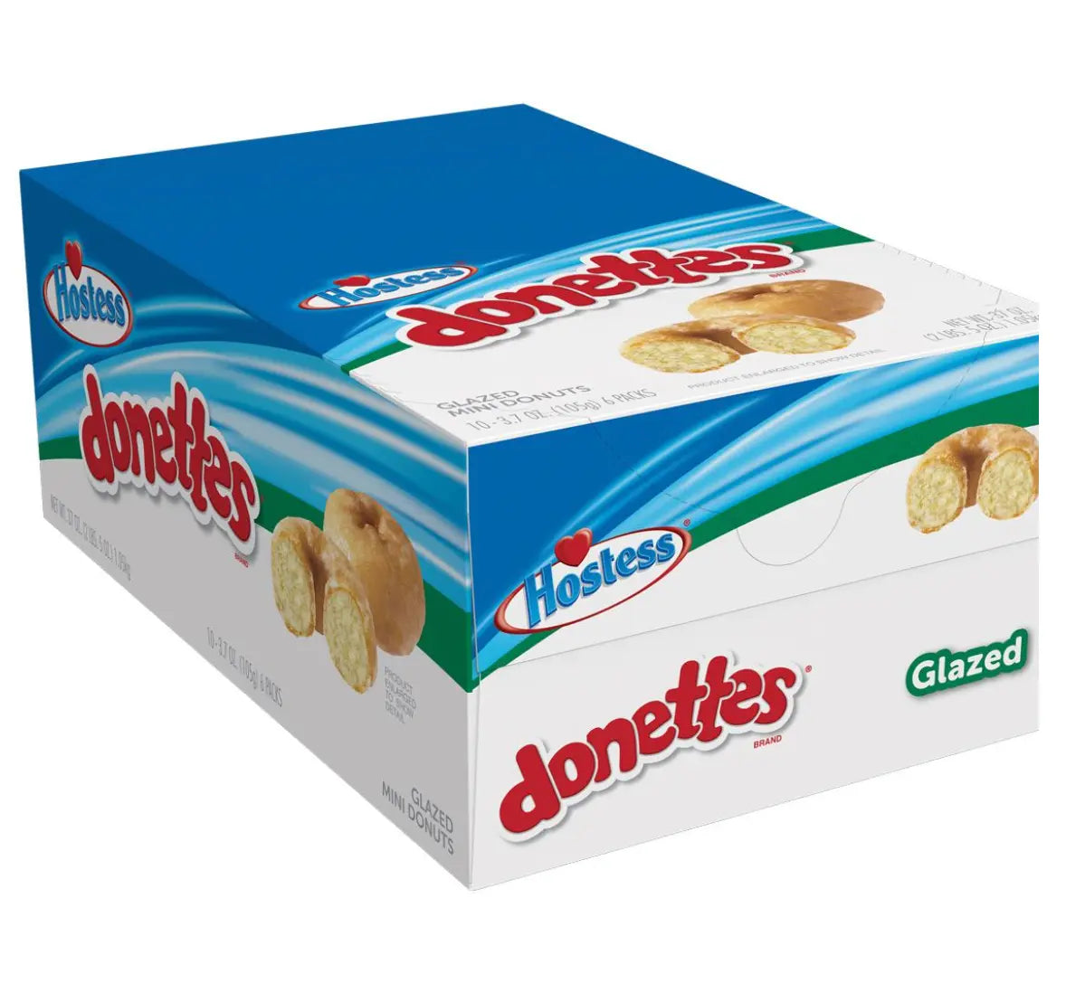 HOSTESS DONETTES GLAZED 10CT