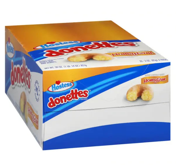 HOSTESS DONETTES HONEY BUN 10CT