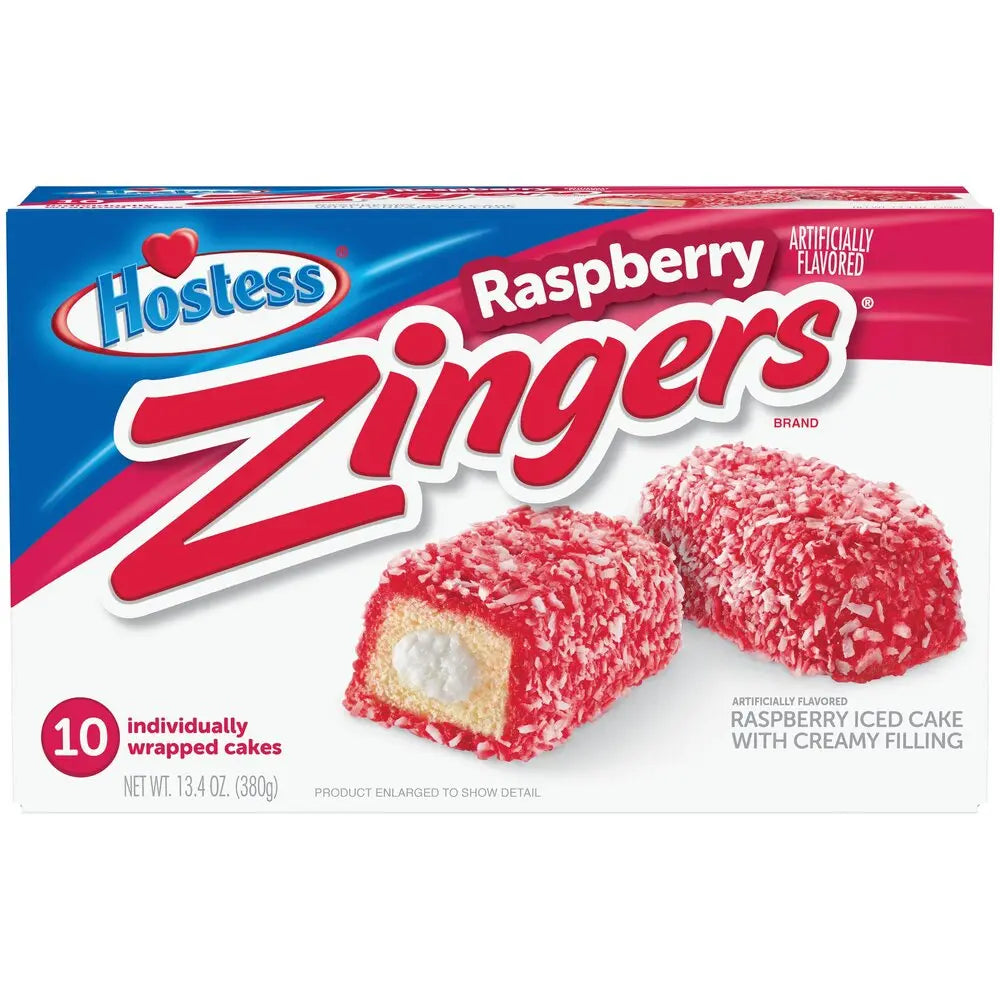 HOSTESS ZINGERS RASPBERRY 6CT