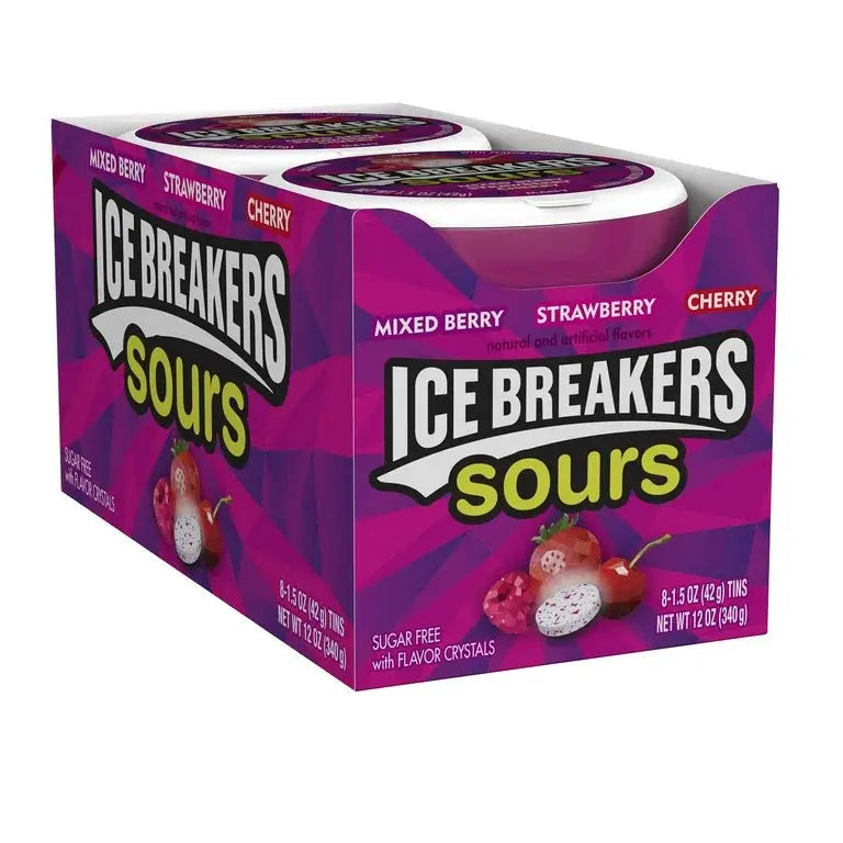 ICE BREAKER TIN SOUR BERRYS 8CT