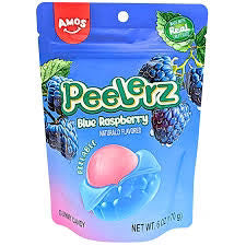 PEG PEELERZ GUMMY BLUE RAZ 6/6OZ