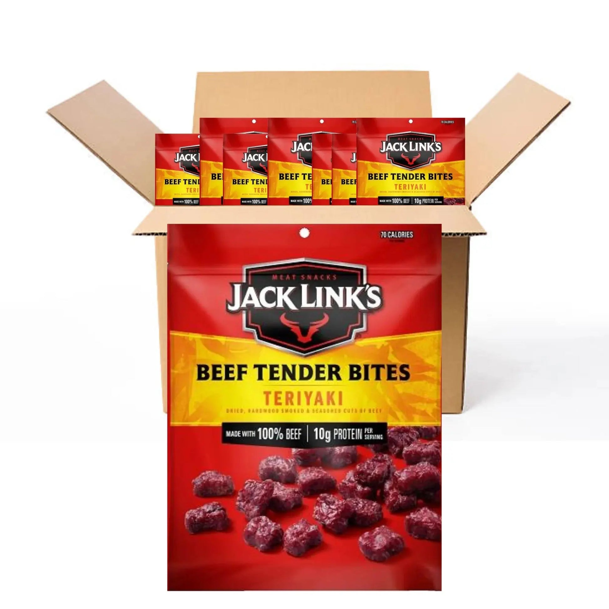 JK BAGS BITES TERIYAKI BEEF STEAK 8/3.25 OZ