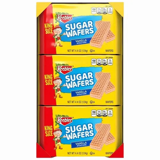 KEEBLER SUGAR WAFERS VANILLA 9CT