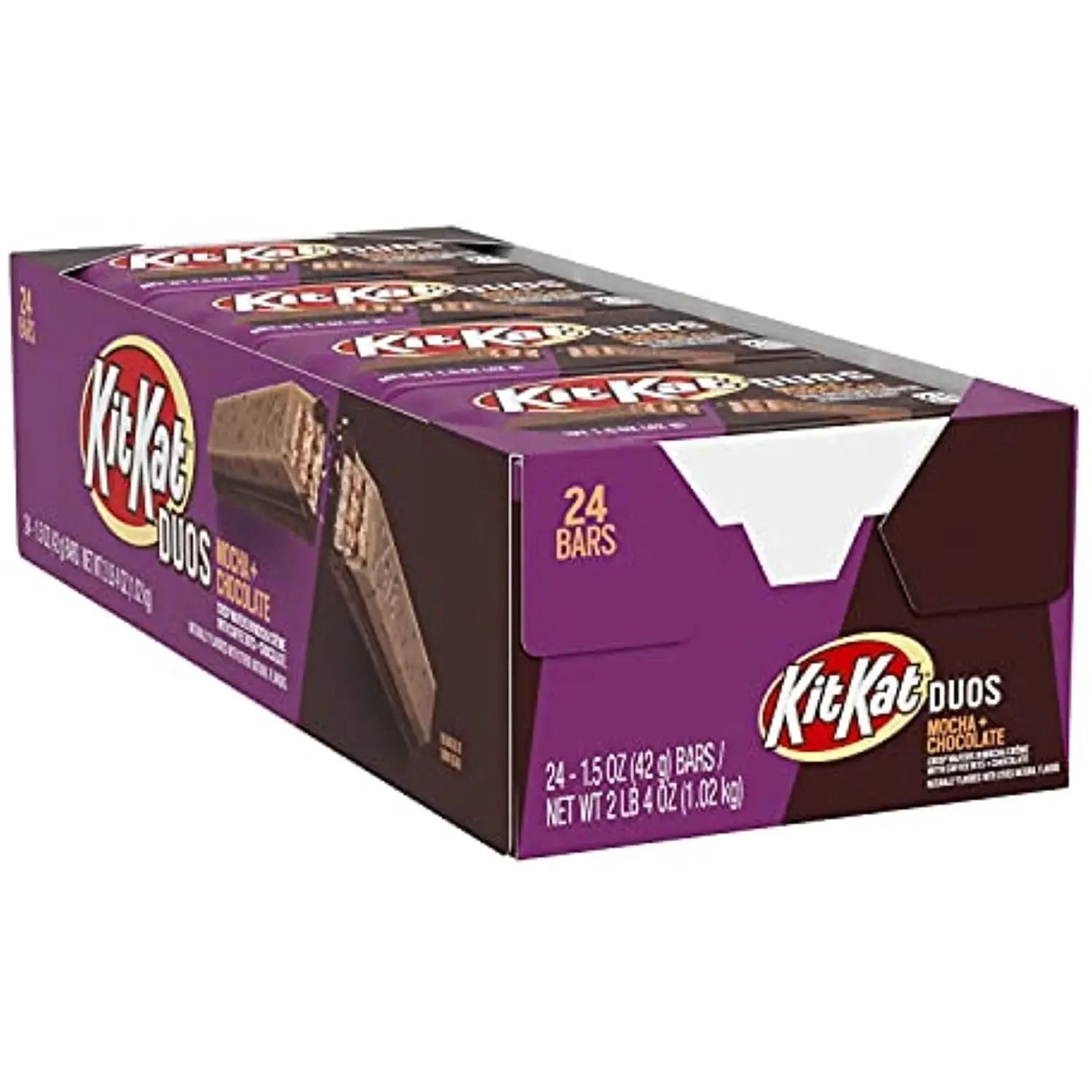 KIT KAT DUOS MOCHA & CHOC 24CT