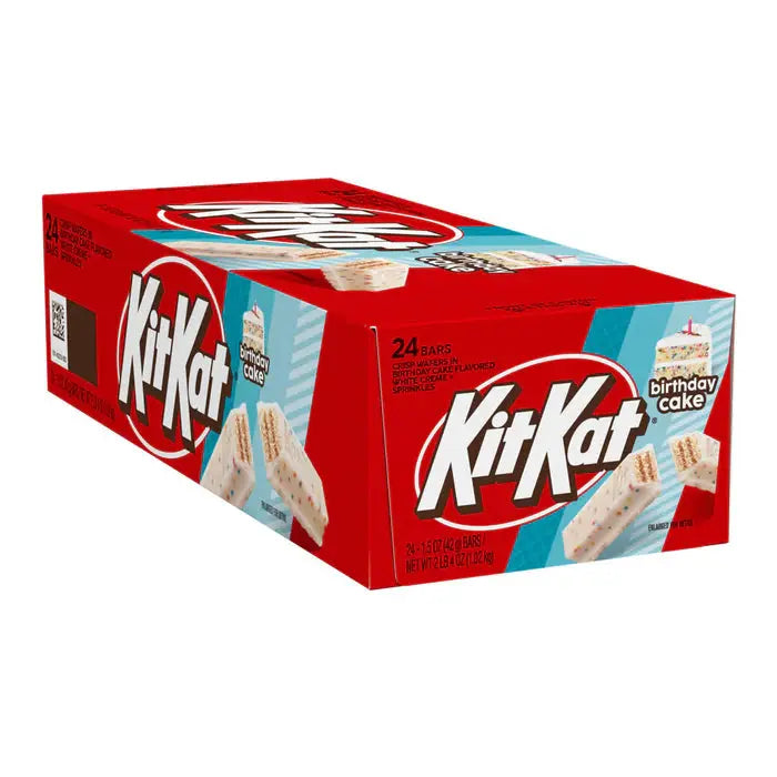 KS KIT KAT BIRTHDAY CAKE 24CT