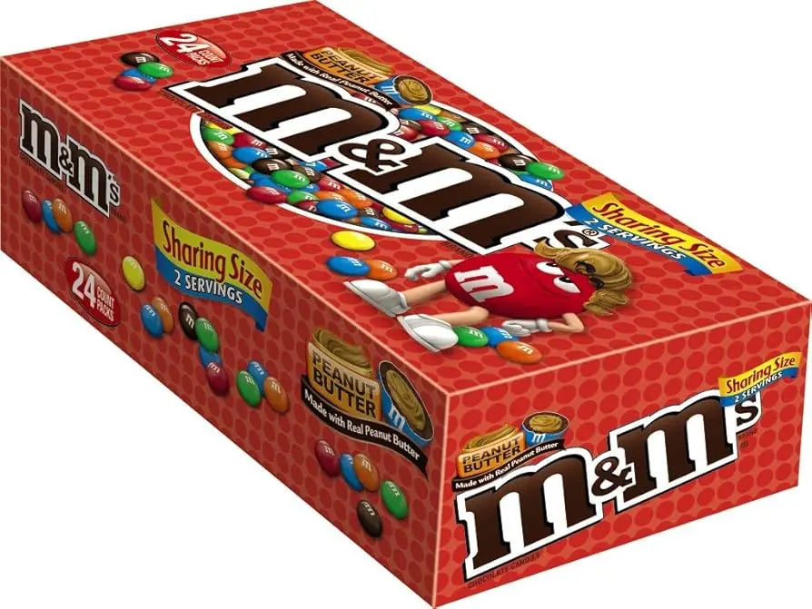 KS M & M PEANUT BUTTER 24 CT