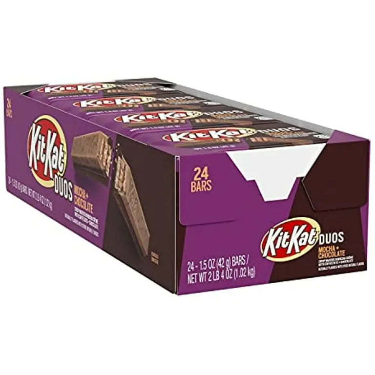 KS KIT KAT DUOS MOCHA & CHOC 24CT