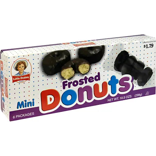 LD FROSTED MINI DONUTS 12 CT