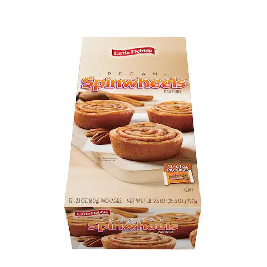 LD PECAN SPINWHEELS 12 CT