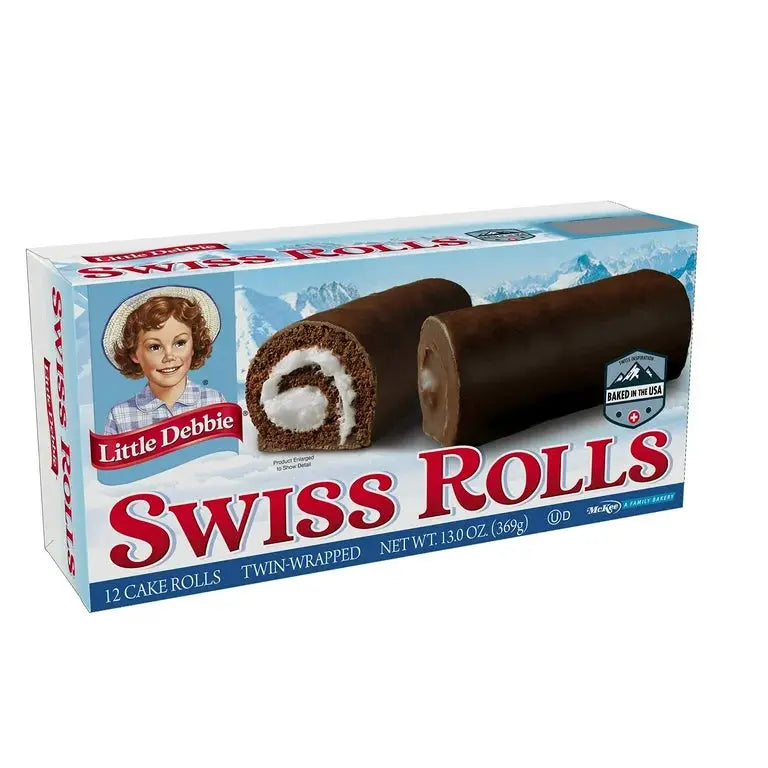 LD SWISS CAKE ROLLS 6 CT