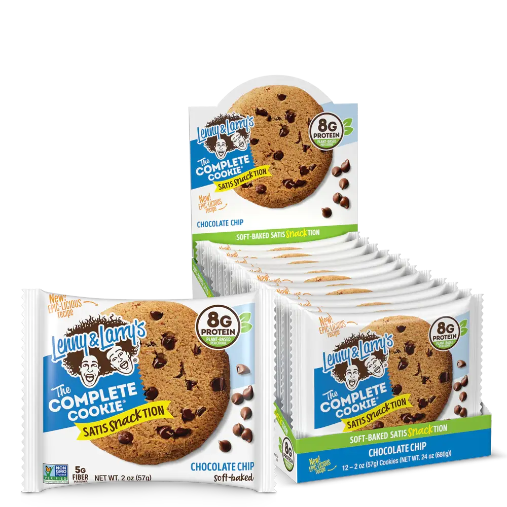 LENNY & LARRY COMPLETE COOKIE CHOC CHIP 12CT