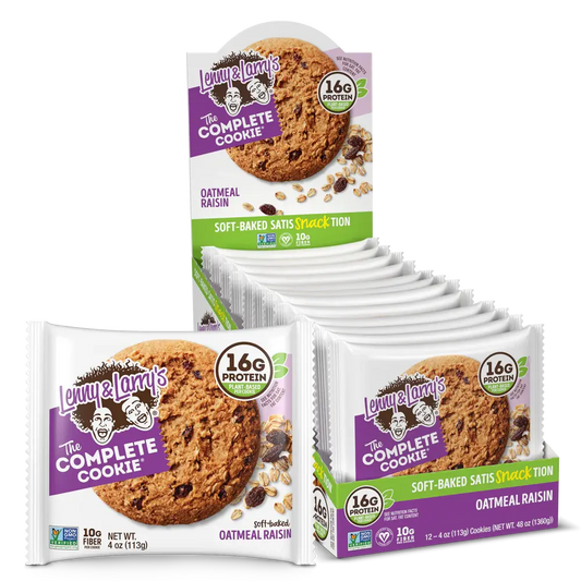 LENNY & LARRY COMPLETE COOKIE OATMEAL RAISIN 12CT