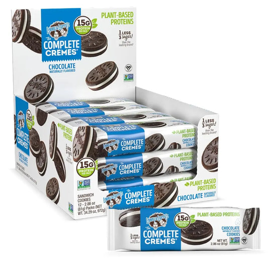 LENNY & LARRY COMPLETE CREMES CHOCOLATE 12 CT