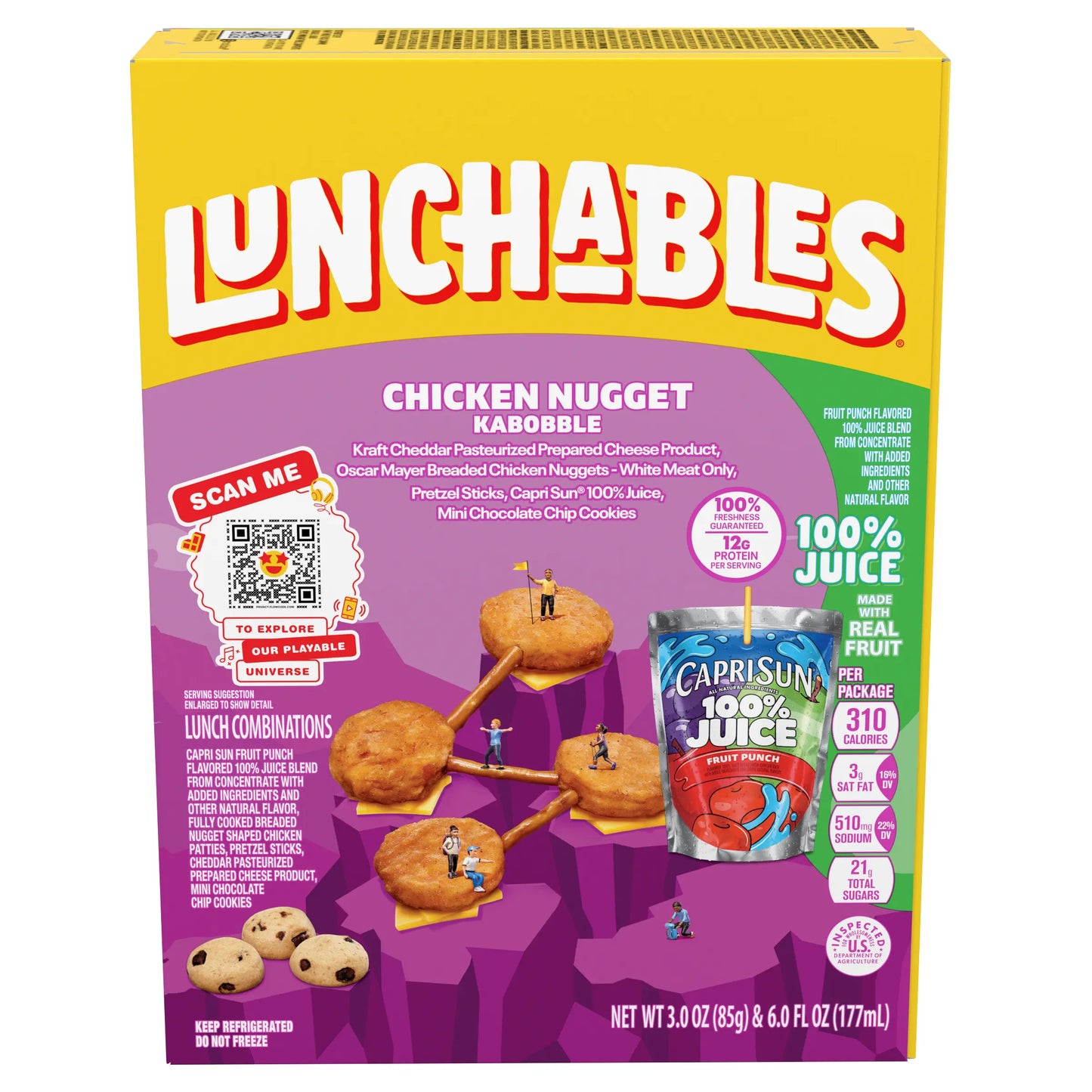 LUNCHABLE CHICKEN KABOB 6 OZ