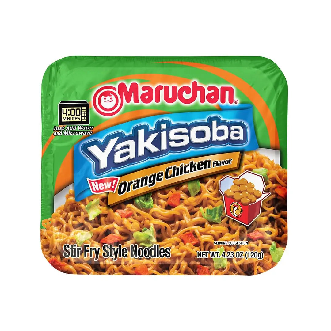 MRCHN YAKISOBA ORANGE CHICKEN 8/4 OZ - Chase Cash & Carry