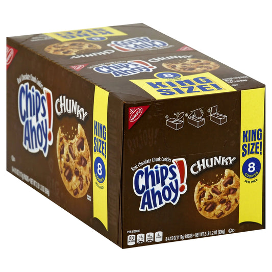 NAB KING SIZE CHIPS AHOY CHUNKY 8CT
