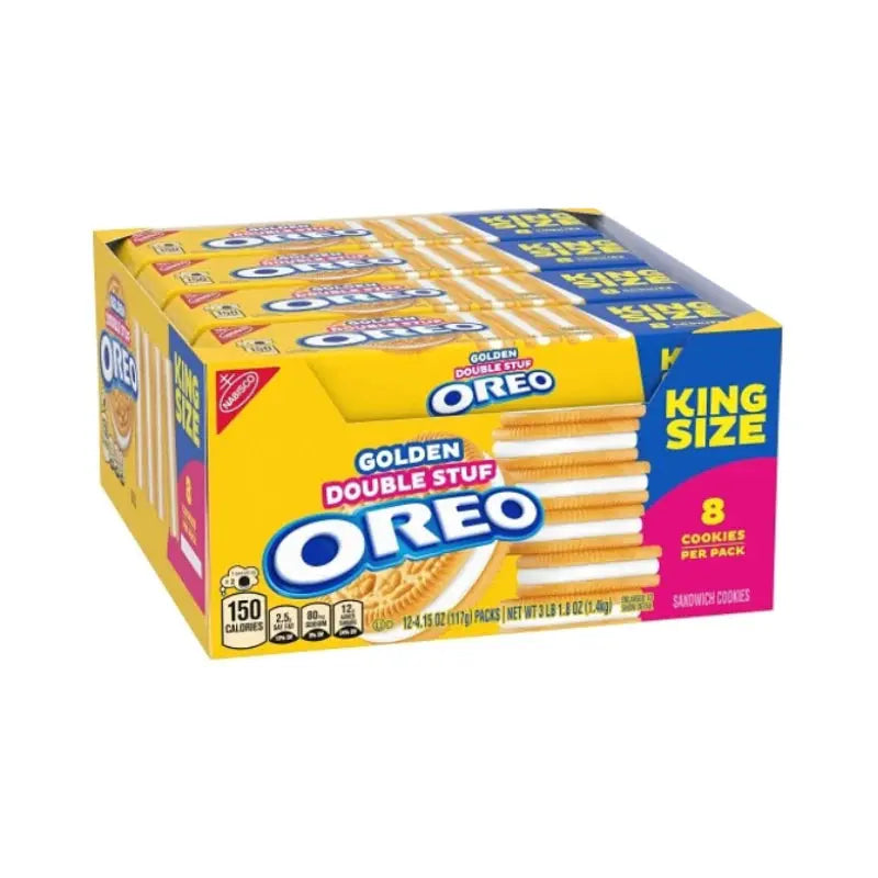 NAB KS OREO GOLDEN DOUBLE STUFF 4.15OZ 12 CT