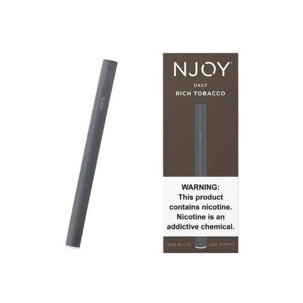 NJOY E-CIG RICH TOBACCO 4.5% 5CT (FINAL SALE)