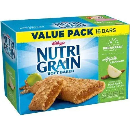 NUTRI-GRAIN APPLE CINNAMON 16CT