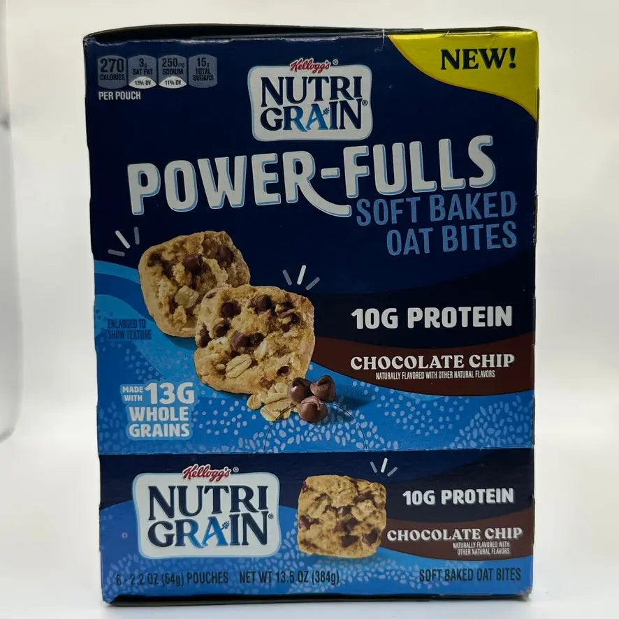NUTRI-GRAIN CHOC CHIP POWER-FULLS 6CT