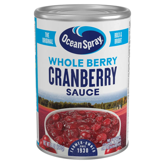 OCEAN SPRAY CRANBERRY SAUCE 6/14OZ