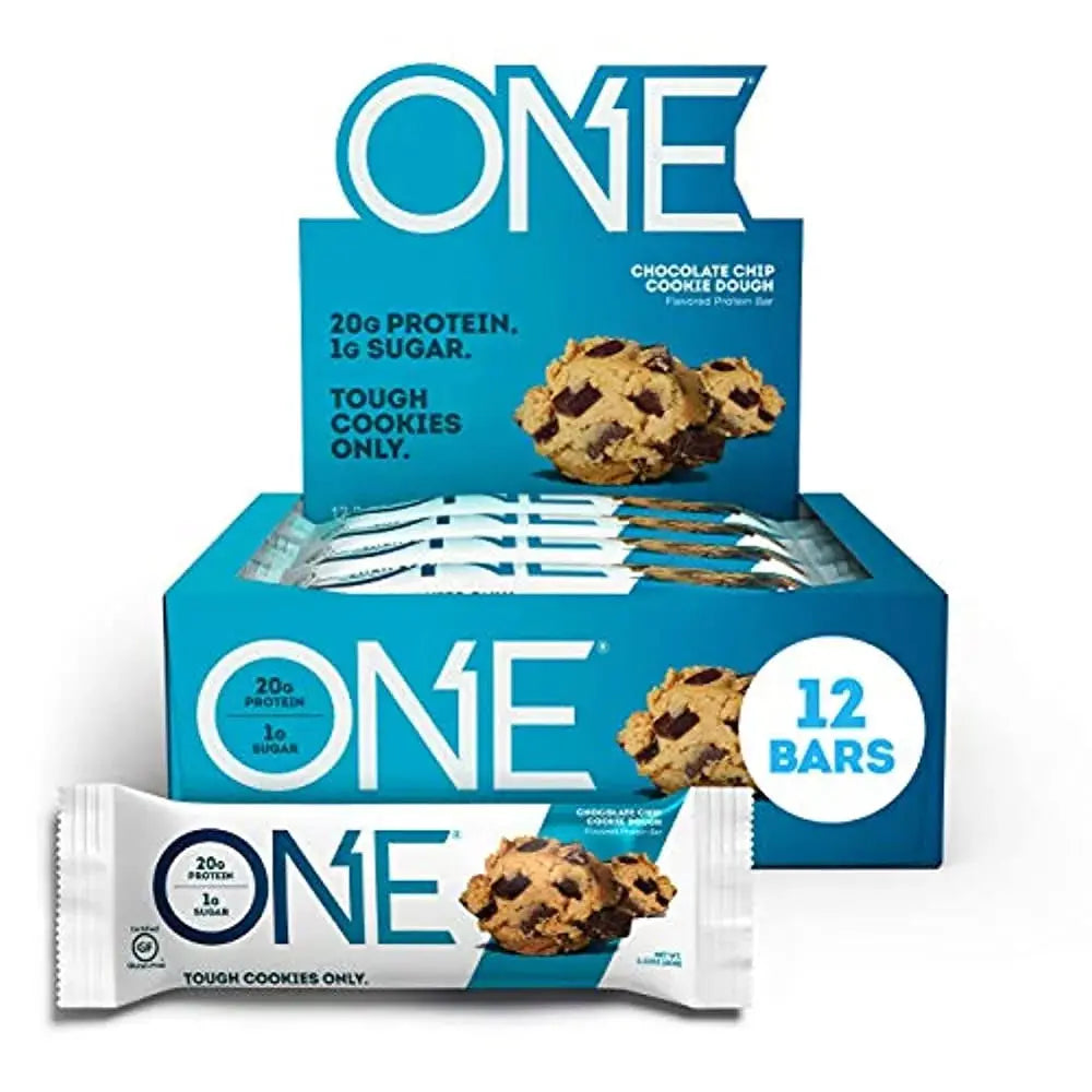 ONE BAR CHOC CHIP COOKIE DOUGH 12CT