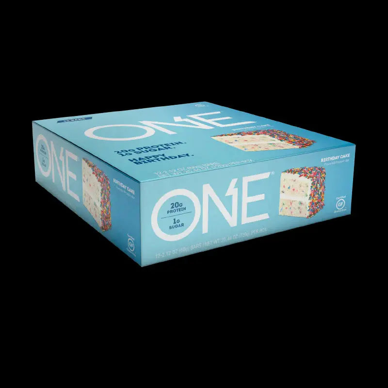 ONE BAR BIRTHDAY CAKE 12CT