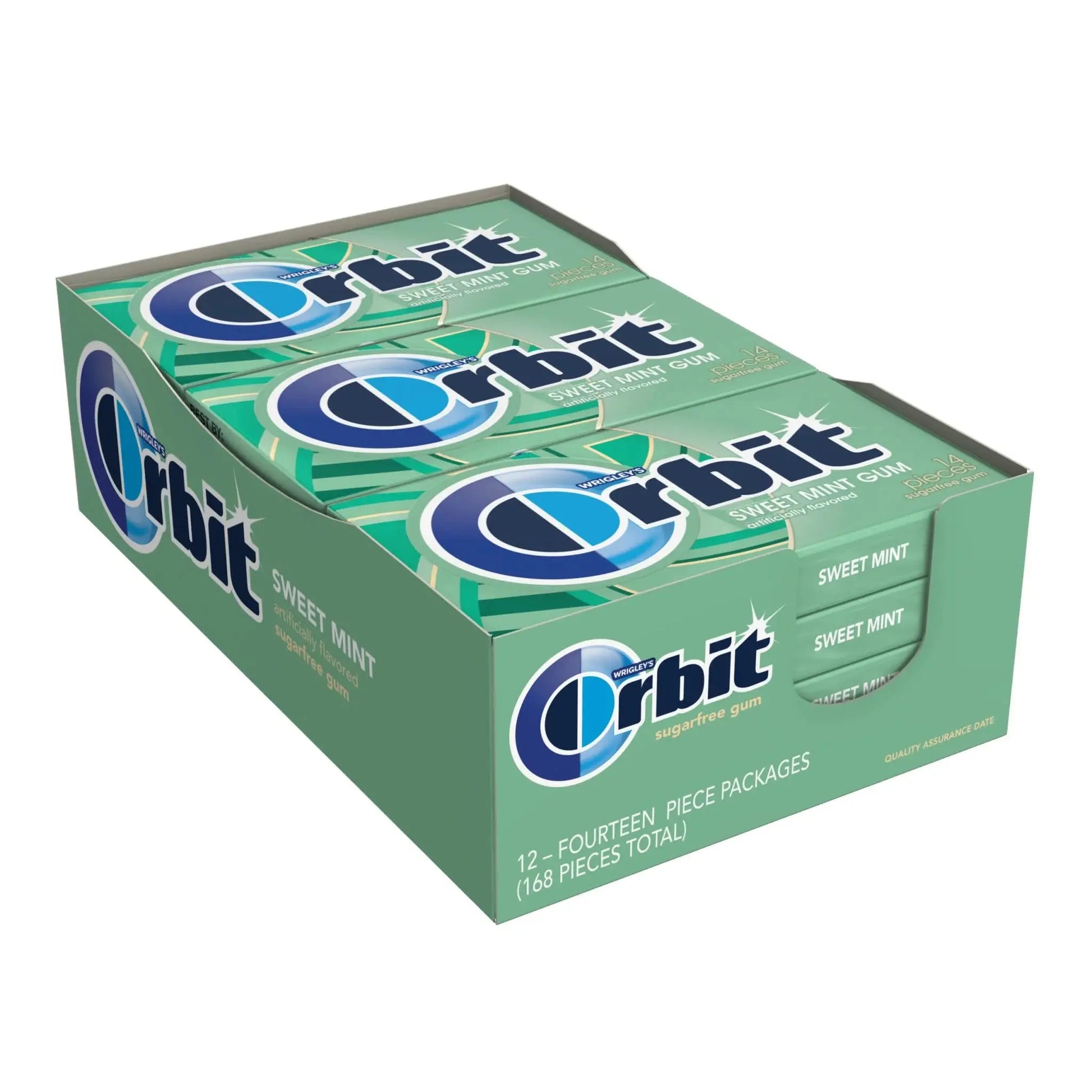 ORBIT SWEET MINT GUM 12CT