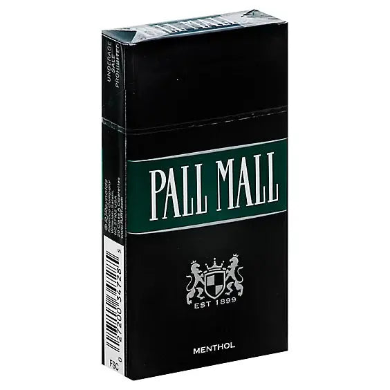 PALL MALL MENTHOL BLACK BOX