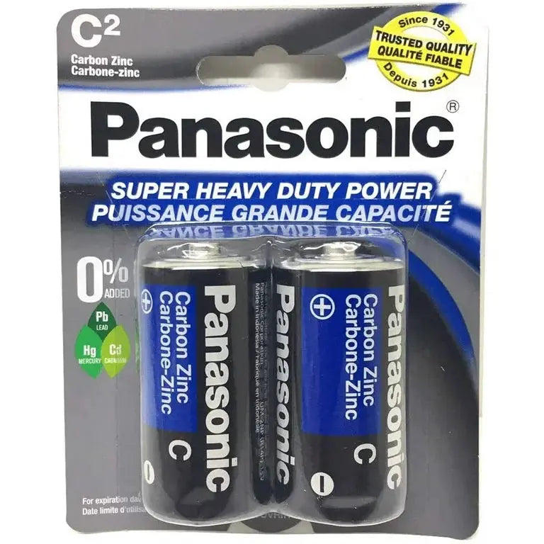 PANASONIC -C- BATTERY 2 PK