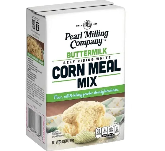 PEARL MILLING CORN MEAL WHITE 6/2 LB