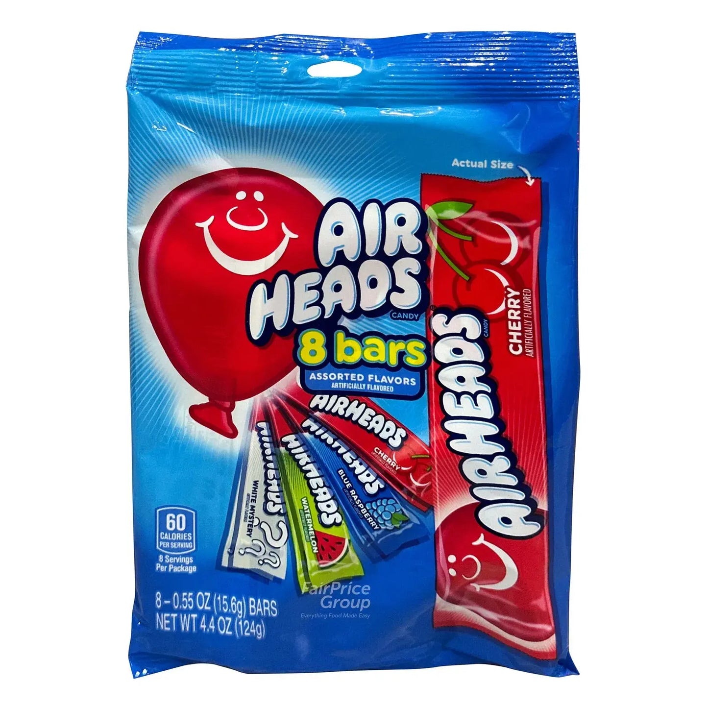 PEG AIR HEAD 8 BARS ASST  6/4.4OZ