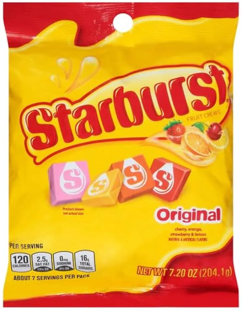 PEG STARBURST ORIGINAL 6/7OZ