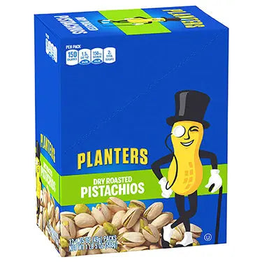 PLANTERS SALTED PISTACHIO 12CT