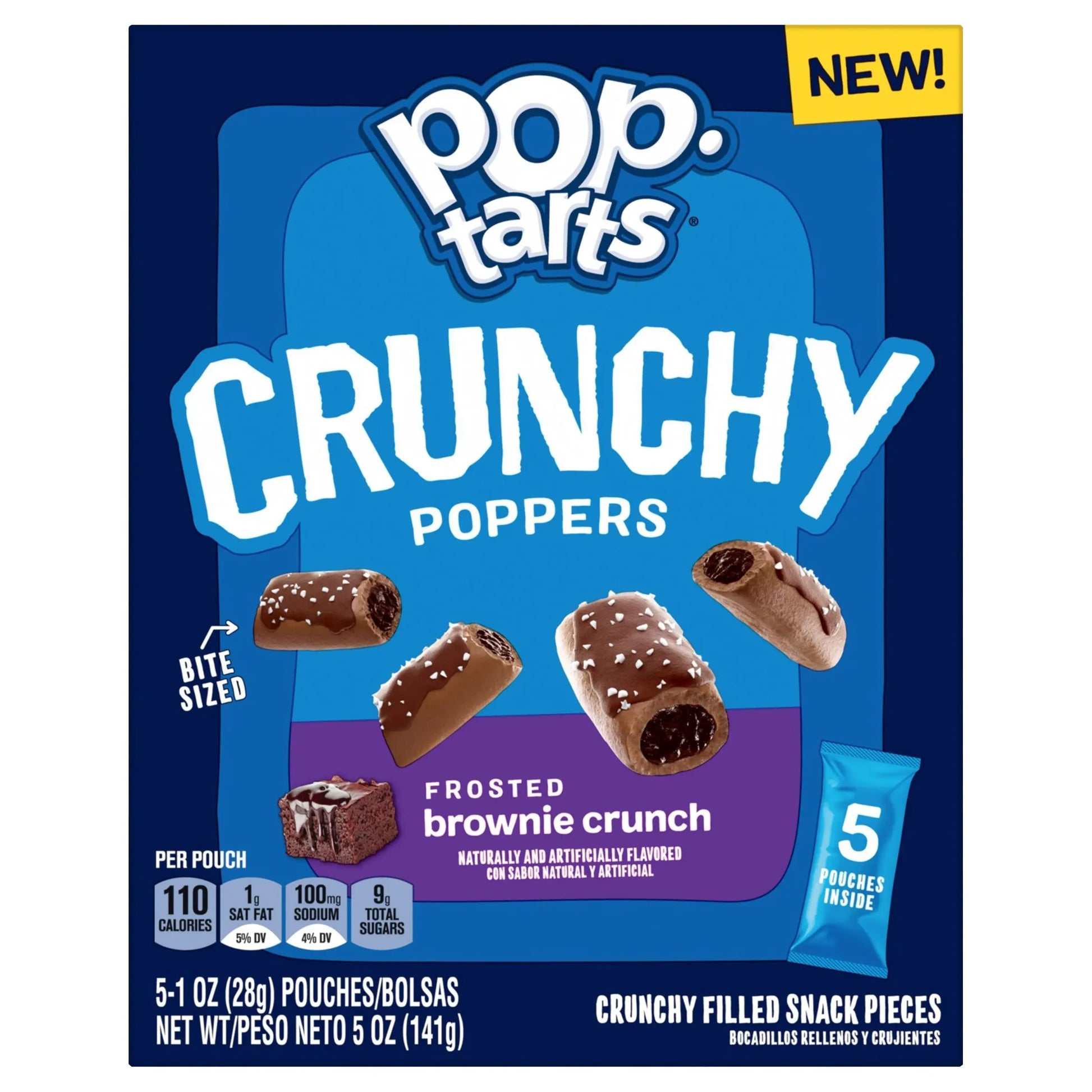 POP TART CHOC BRWNIE CRUNCH POPPERS 6CT
