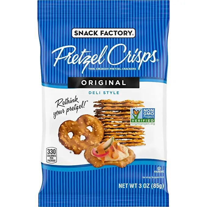 PRETZEL CRISPS SPICY RANCH 8/3OZ - Chase Cash & Carry