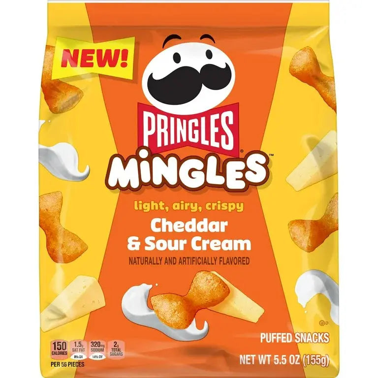 PRINGLES MINGLES CHEDDAR SOUR CREAM 6 CT