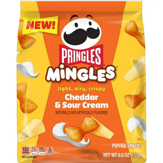 PRINGLES MINGLES CHEDDAR SOUR CREAM 6 CT