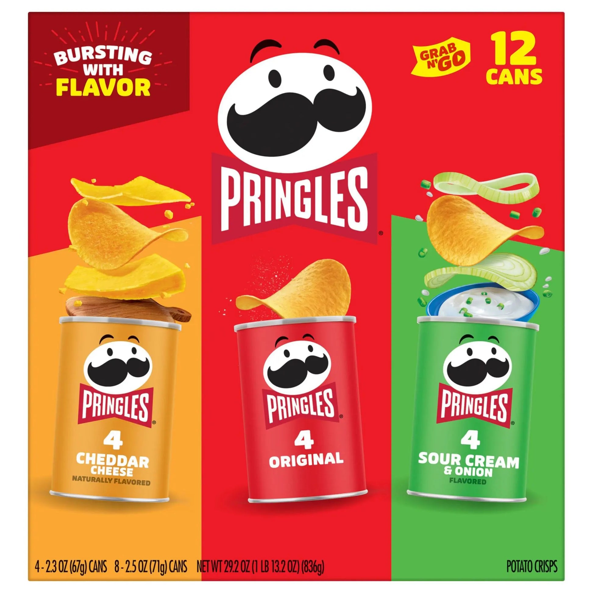 PRINGLES SMALL ASSORTED 12CT
