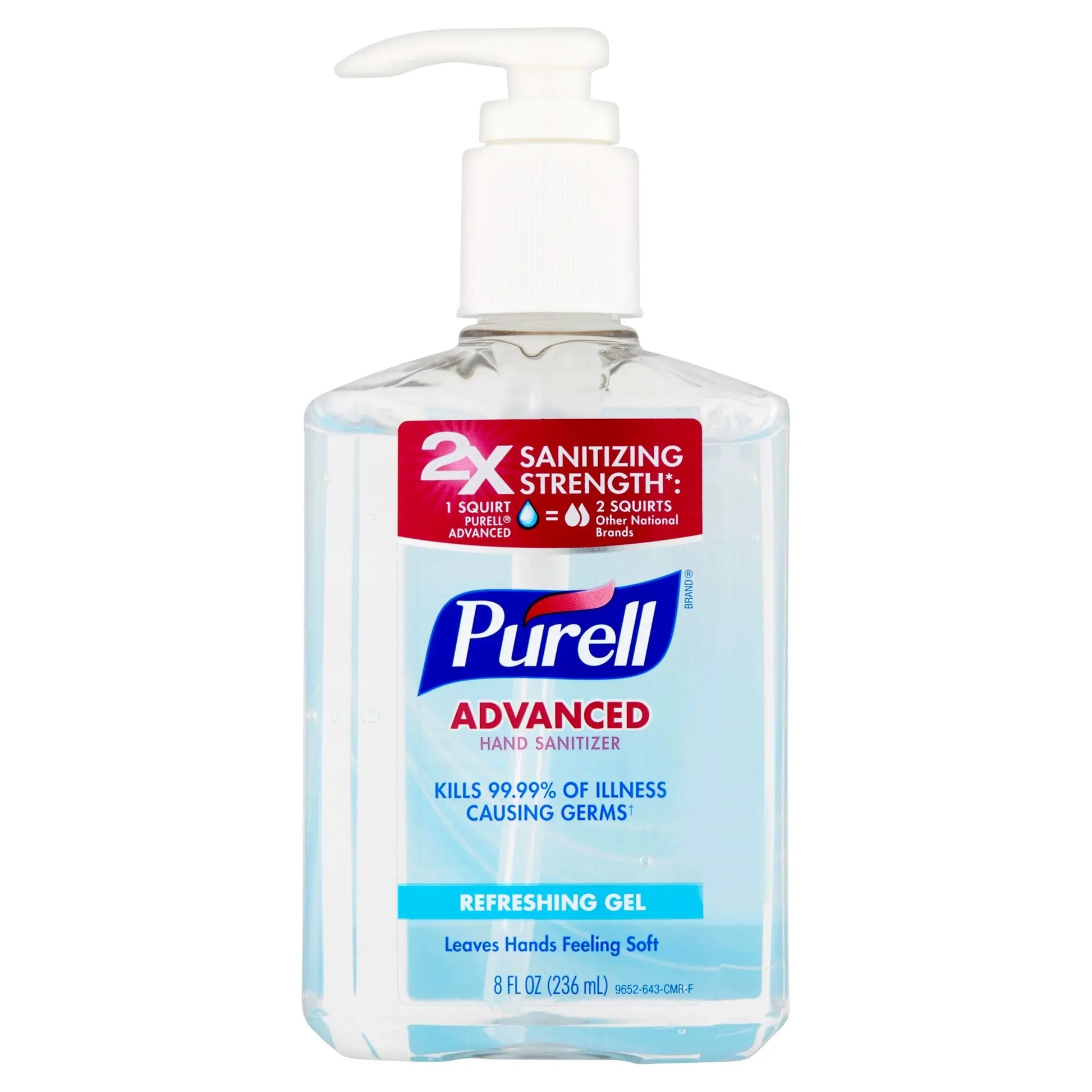 PURELL GEL SANTIZER 6/8OZ