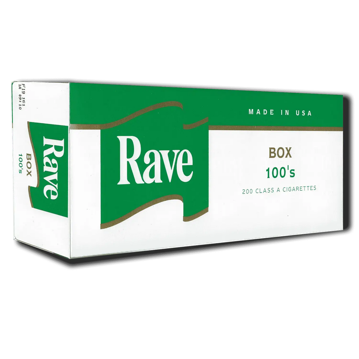 RAVE CIGARETTES MENTHOL BOX 100