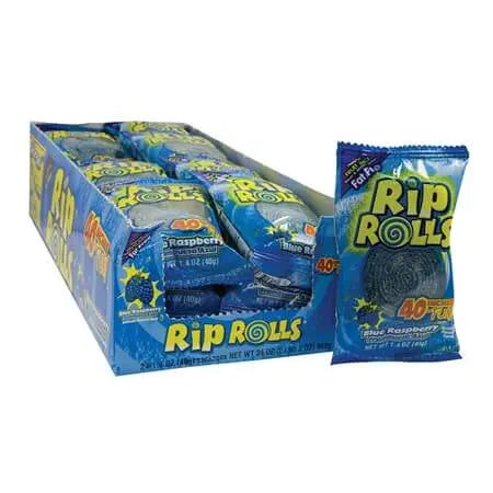 RIP ROLLS BLUE RASPBERRY 24 CT