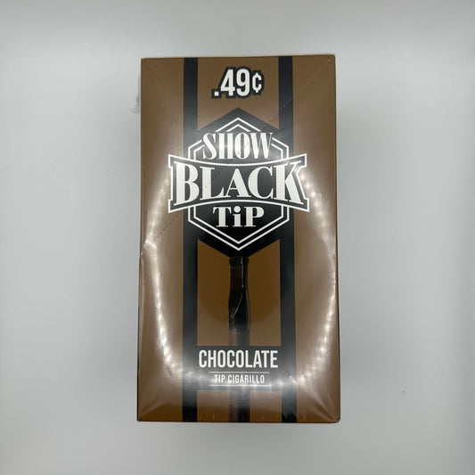 SHOW BLACK TIP CHOCOLATE 25CT PP-49