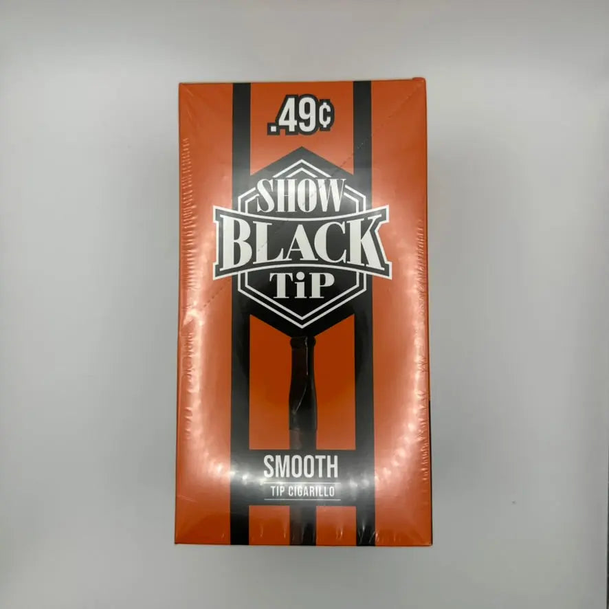 SHOW BLACK TIP SMOOTH 25CT PP-49