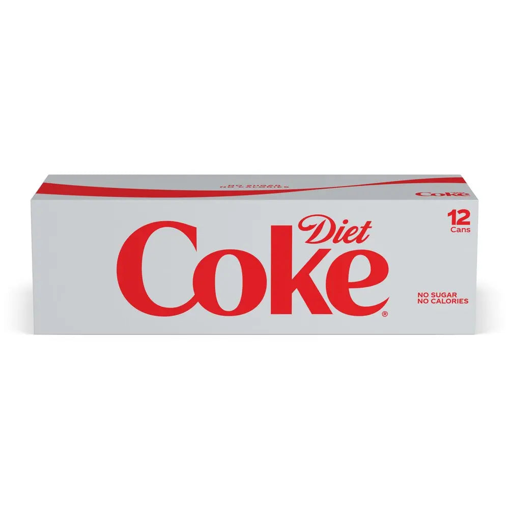 SODA CANS 12CT Diet Coke