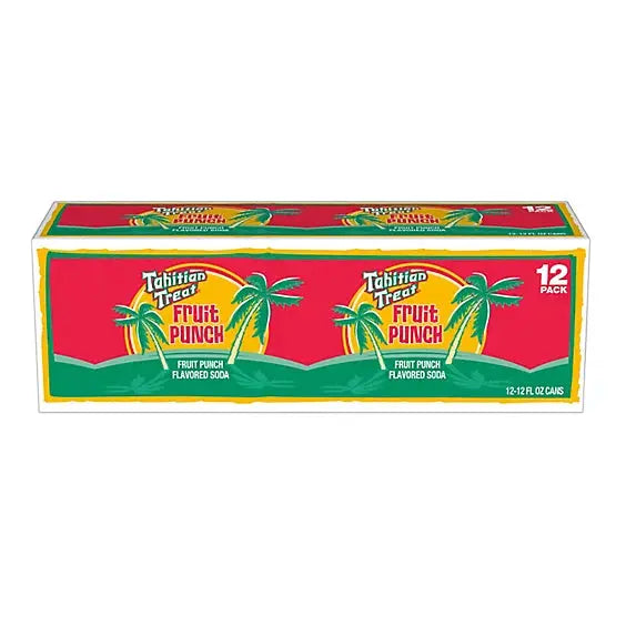 SODA CANS 12CT Tahitian Treat Fruit Punch